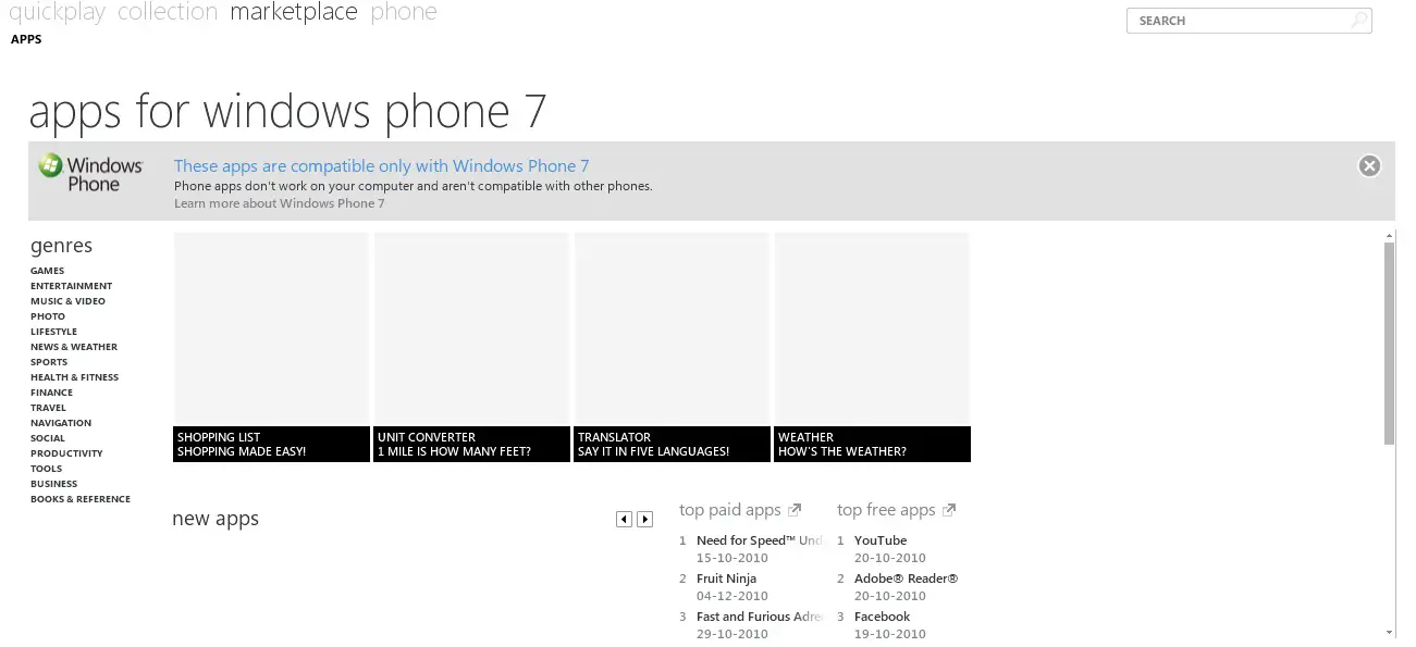 Install Windows Phone 7 Apps on Phone from unsupported Marketplace countries