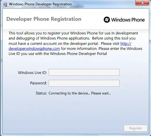 Common Errors on running Apps in Windows Phone 7 Device using Visual Studio