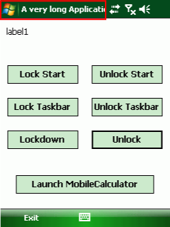 Kiosk Mode Library for Windows Mobile and C#