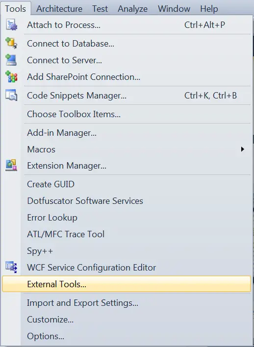 How to Display IL code in Visual Studio 2010 ?