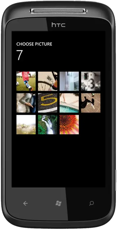 How to select a Photo from the Windows Phone Media Library using C# ?
