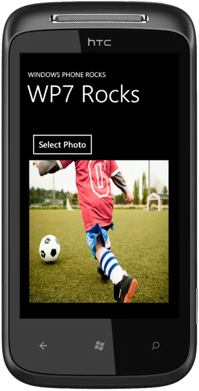 How to select a Photo from the Windows Phone Media Library using C# ?