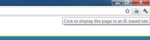Use Internet Explorer in Google Chrome - 2